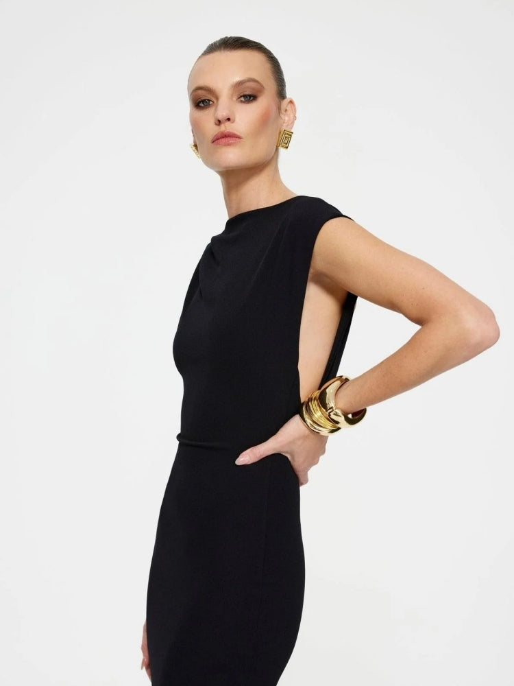 Deniz Tarağı Maxi Elbise