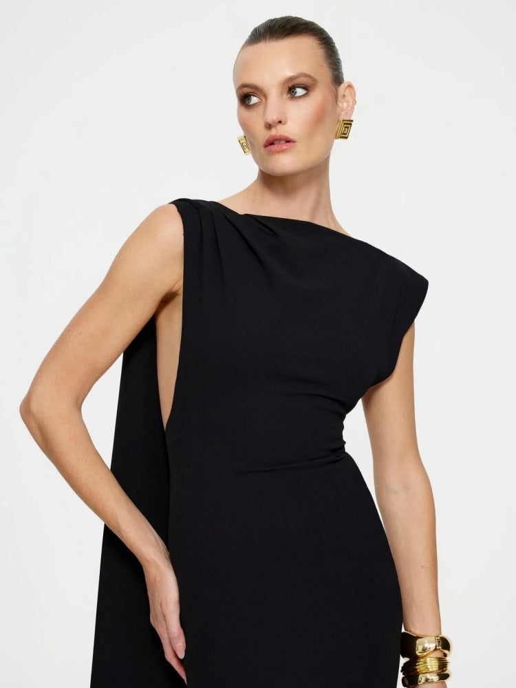 Deniz Tarağı Maxi Elbise