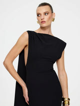 Deniz Tarağı Maxi Elbise