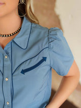 Beyaz Kadın Bluzlar İnce Yaka Zarif Uzun Kollu Gömlek