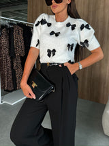 Narin Fiyonk Kısa Kollu Kazak