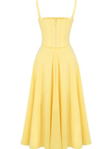Sunshine Pamuk Midi Sundress