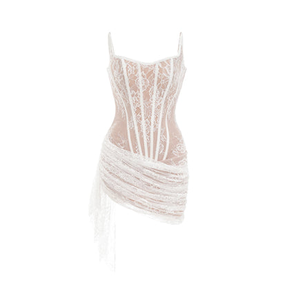 Suzette örgü mini elbise