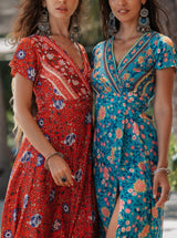 Joseph Bohem Şal Uzun Elbise